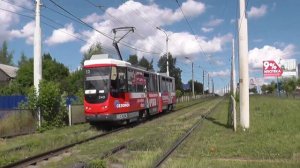 Трамвай Tatra KT4DM / Ижевск