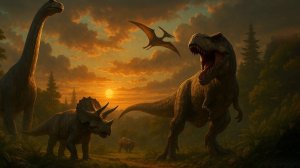 мультики Анимация появления всех травоядных динозавров – Эволюция мира Юрского периода 3