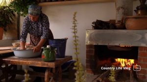 Kənd Həyatı. Как приготовить настоящий лезгинский хлеб с нуля