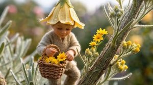 Гномики в лесу 2 серия. Жизнь лесных жителей