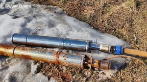 Купил новый глубинный насос Поставил в скважину и вот что получилось Подарок от подписчика. 26.03.26