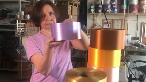 Новые цвета сатина для выпускных лент