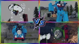 ПАРОВОЗИКИ МУЛЬТИК: Мутант Поезд против Доброго Паровозика и Темного Зверя 🚂 КРУТАЯ БИТВА