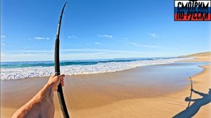 ОГРОМНАЯ РЫБА с берега! 🎣😱