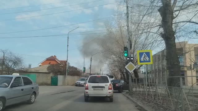 Город горит небо в дыму едем смотреть.