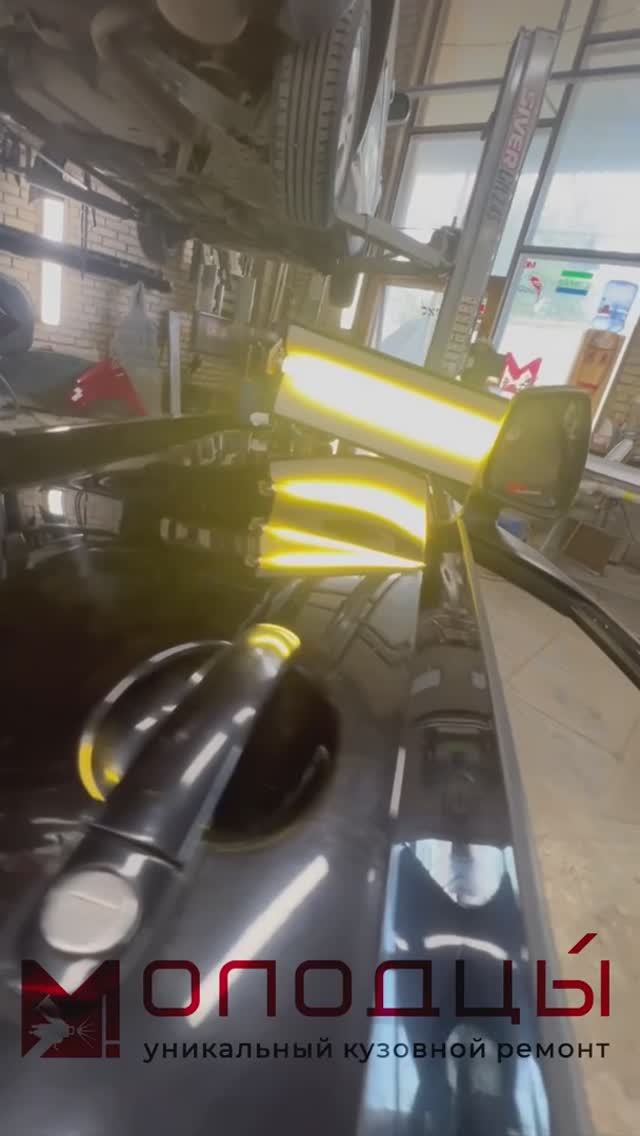 Удаление вмятины за 16 минут