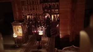 Ночная служба ЛПД в храме Иверской БМ