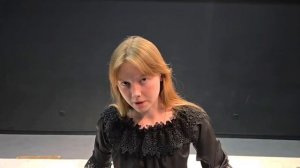 Представление. Отрывок из современной прозы. Григорьева Д. В.