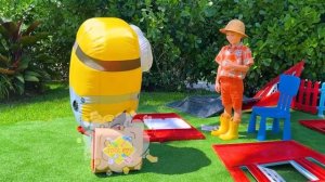 Влад и Ники Майкл притворяется отцом дяди