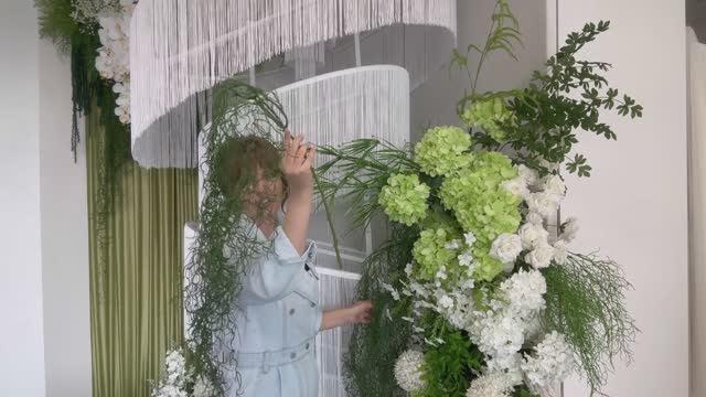 Свадебный декор. Что это за модная свисающая зелень?