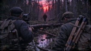 К строителям БАМа из тайги вышел человек в космическом скафандре