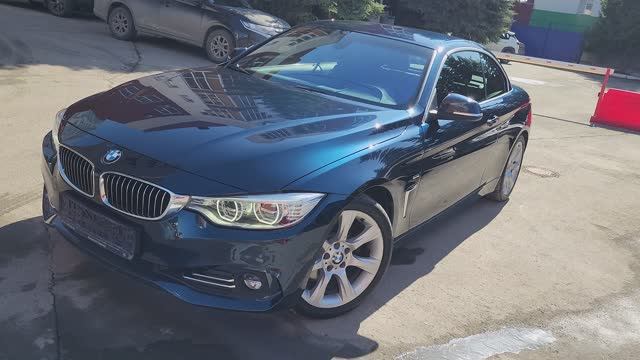 BMW 4 Coupe Cabriolet - полировка кузова и керамика, тонировка стекол и тонировка лобового