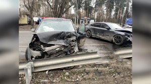 Массовое ДТП произошло в подмосковном Щелково: кадры с места аварии.