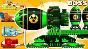 Супер пушка Дора против лучших мультяшных танков. Мультики про танки