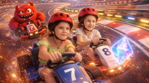 _Crazy_Cart спасение волшебного кристалла скорости