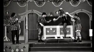 Magic sawing a woman in half big box 1990s