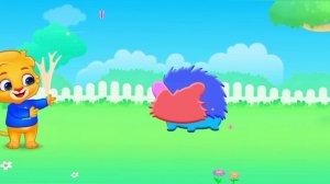 Детский развивающий мультфильм: угадай картинку, пазлы.