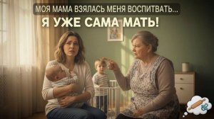Истории из жизни\ Мама взялась меня воспитывать, когда я уже сама мать