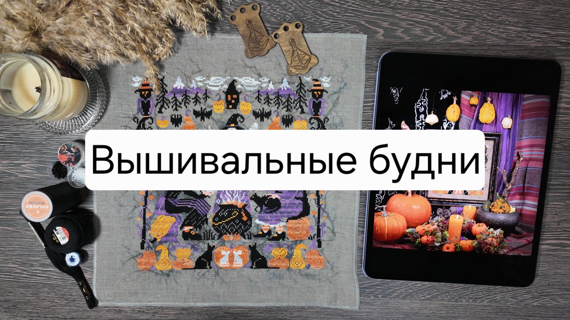 Вышивальные Будни. Совиный лес. Долгожданный финиш.