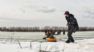 КИДАЙ МНЕ ВЕРЁВКУ, Я ДОСТАНУ! ПОСЛЕДНИЙ ЛЁД 2026. Рыбалка на черта со льда
