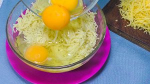 Добавляем три яйца и на сковороду! Завтрак за 15 минут который нравится всем!