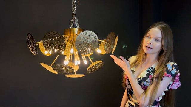 Видеообзор на потолочную люстру INCA D60