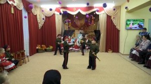 "Ой, при лужку, при лужке", танец воспитанников подготовительной группы