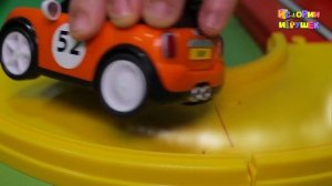 Видео для детей - Большие гонки и соревнования. Игрушечные мультфильмы для детей.