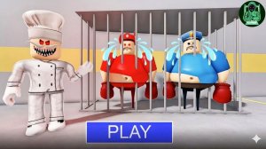 Побег из тюрьмы Папы Пиццы против полицейского боксера! 🍕| #Roblox #Obby 🥊🚔