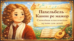 Пахельбель – Канон ре мажор 🎻  Классическая музыка для детей - Слушать онлайн