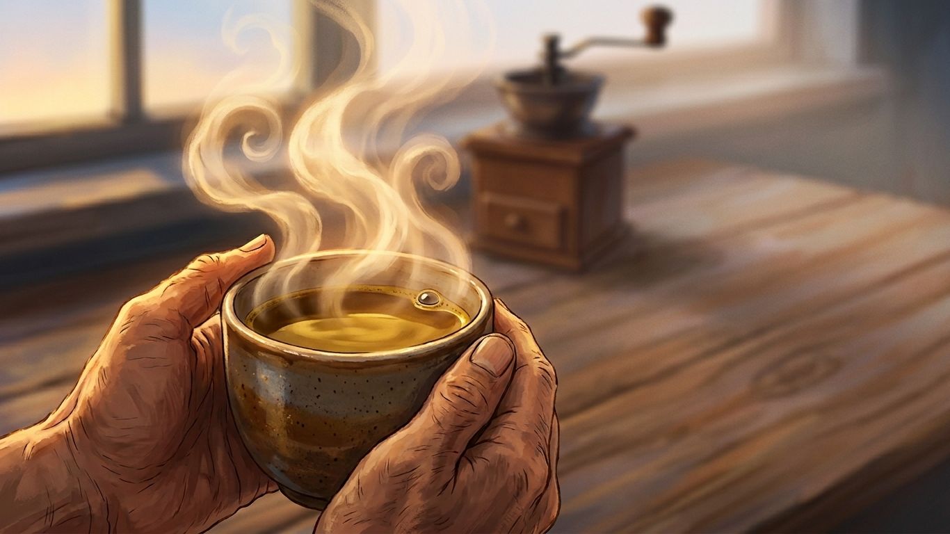 Варка первого утреннего кофе | Тихий рассветный ритуал | Тихое Ремесло