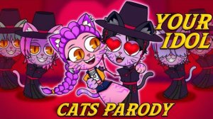 🍿 "YOUR IDOL" × SPRUNKI ДЕМОН-КОШКИ / K-POP ДЕМОН-ОХОТНИКИ — ПАРОДИЯ MOD С ЭПИЧНОЙ МУЗЫКОЙ