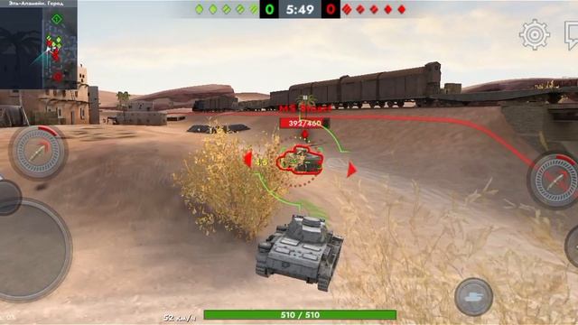 В танках путь новичка до мастера! 15 серия