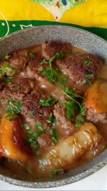 Как приготовить котлеты . Фаршированные голубцы . Перцы . Рецепт . Класс и подписаться . #Shorts