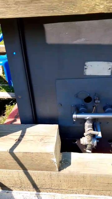 Пошла жаришка. Проверяем работу печки.