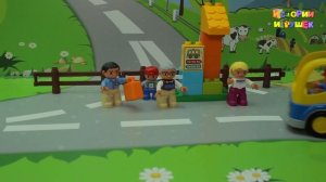 Видео для детей с игрушками Лего - Пропавший тортик.