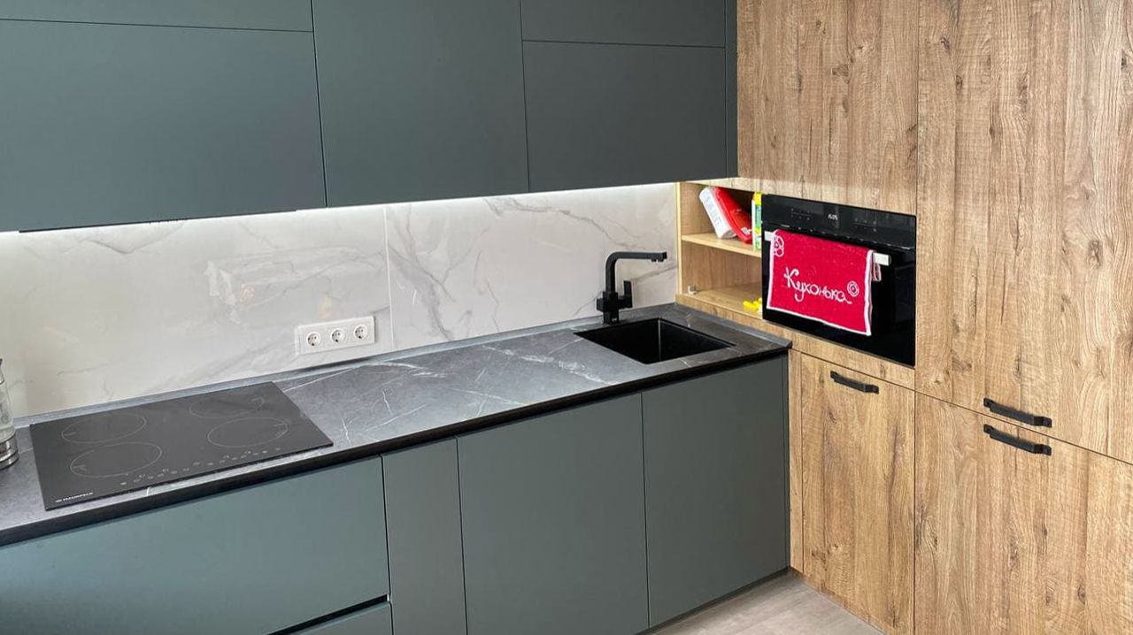 Обзор угловой кухни