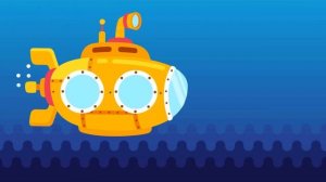 🍿🍒 Подводная лодка Большая подводная машина изучает обитателей морей - Морские мультики для детей