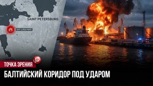 Британская тень над Балтикой: порты РФ жгут западные частники под чужим флагом