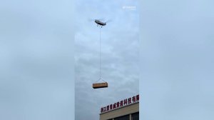 الصين تعرض طائرة مسيرة جديدة من نوع طائرات الهليكوبتر قادرة على حمل 600 كيلوغرام