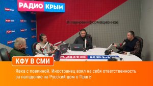 Явка с повинной. Иностранец взял на себя ответственность за нападение на Русский дом в Праге
