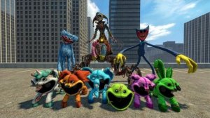 ВЫЖИВАНИЕ ПРОТИВ ВСЕХ БОЛЬШИХ УЛЫБЧИВЫХ КРИТТЕРОВ ИЗ POPPY PLAYTIME | GARRY'S MOD | P9