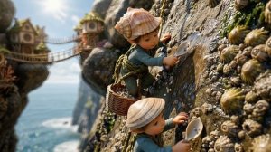 Гномики в лесу 4 серия. Жизнь лесных жителей