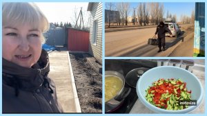 Проводила МУЖА. ПОДГОТАВЛИВАЮ к ПОСАДКЕ в ТЕПЛИЦЕ