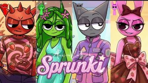 SPRUNKI |🍭 Фабрика конфет Sprunki Candy Chaos 🍬😈| Официальный клип 💫🎤🌙