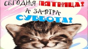 СЕГОДНЯ ПЯТНИЦА, А ЗАВТРА СУББОТА ! НАЧНЁМ МЕЧТАТЬ О НЕЙ УЖЕ СЕГОДНЯ