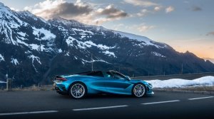McLaren 750S Spider — 500-километровое путешествие по Альпам