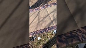 Спальная система для рыбалки флисовая раскладушка и спальный мешок