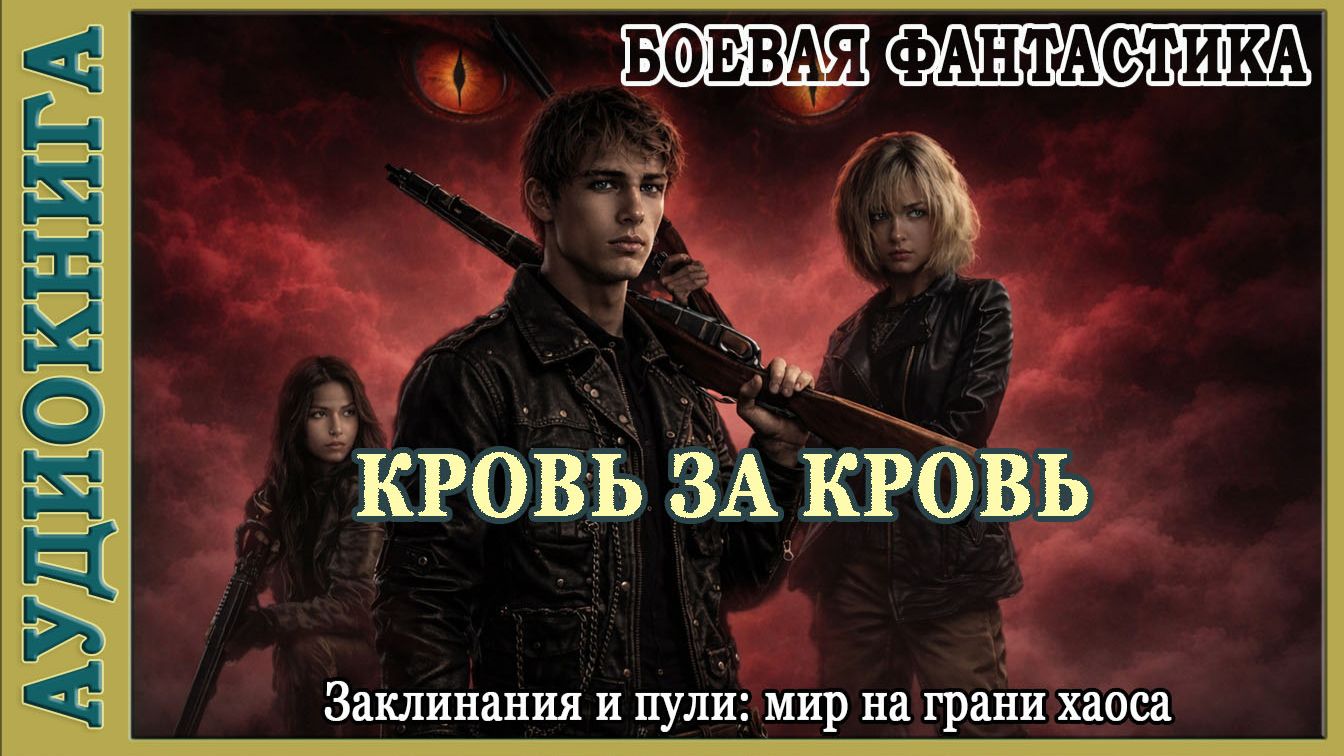 Кровь за кровь. Заклинания и пули: мир на грани хаоса. Аудиокнига Боевая фантастика