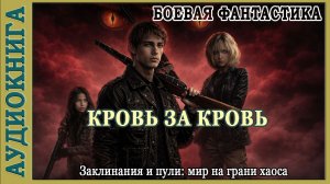 Кровь за кровь. Заклинания и пули: мир на грани хаоса. Аудиокнига Боевая фантастика
